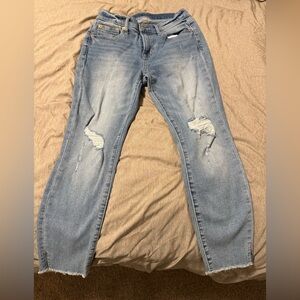 GAP Denim True Skinny Ankle Jeans - Blue
